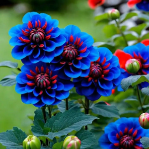 Георгин Аквамарин купить по цене от 318р. в интернет-магазине «Посадика» с доставкой почтой в в Дербенте и по всей России – [изображение №1].